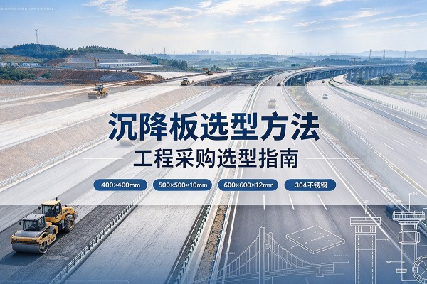 田东沉降板选择方法