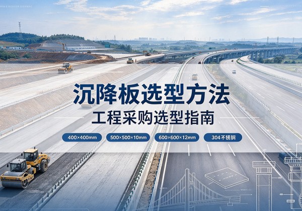 田东沉降板选择方法